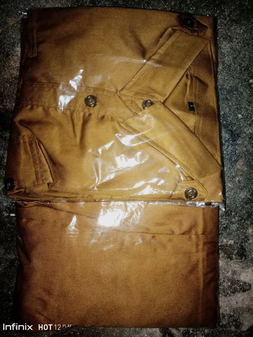 Seragam PNS Wanita Katun Adem Nyaman Khaki - Foto ulasan pembeli