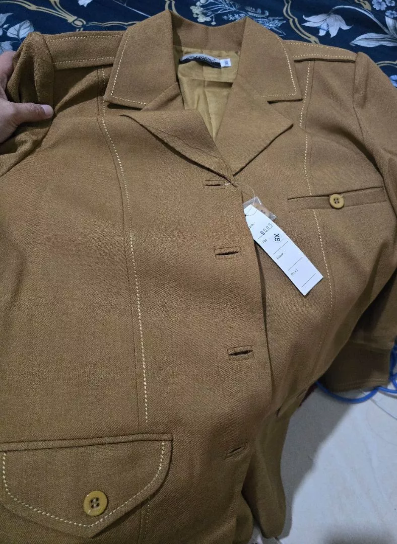 Seragam PNS Wanita Kerah Jas 3 Kantong Adem - Foto ulasan pembeli
