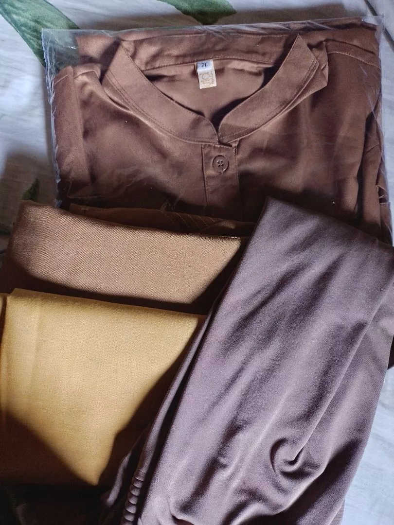 Seragam PNS Wanita Khaki Bahan Toyobo Setelan Rok PDH - Baju Pemda ASN - Foto ulasan pembeli
