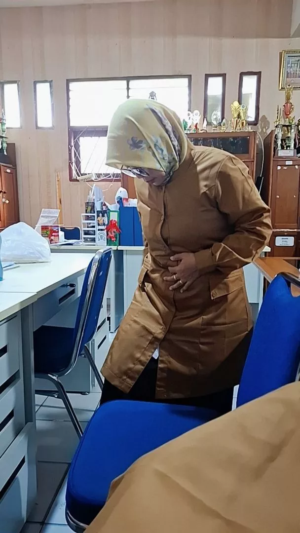 Seragam PNS Wanita Khaki Bahan Toyobo Setelan Rok PDH - Baju Pemda ASN - Foto ulasan pembeli