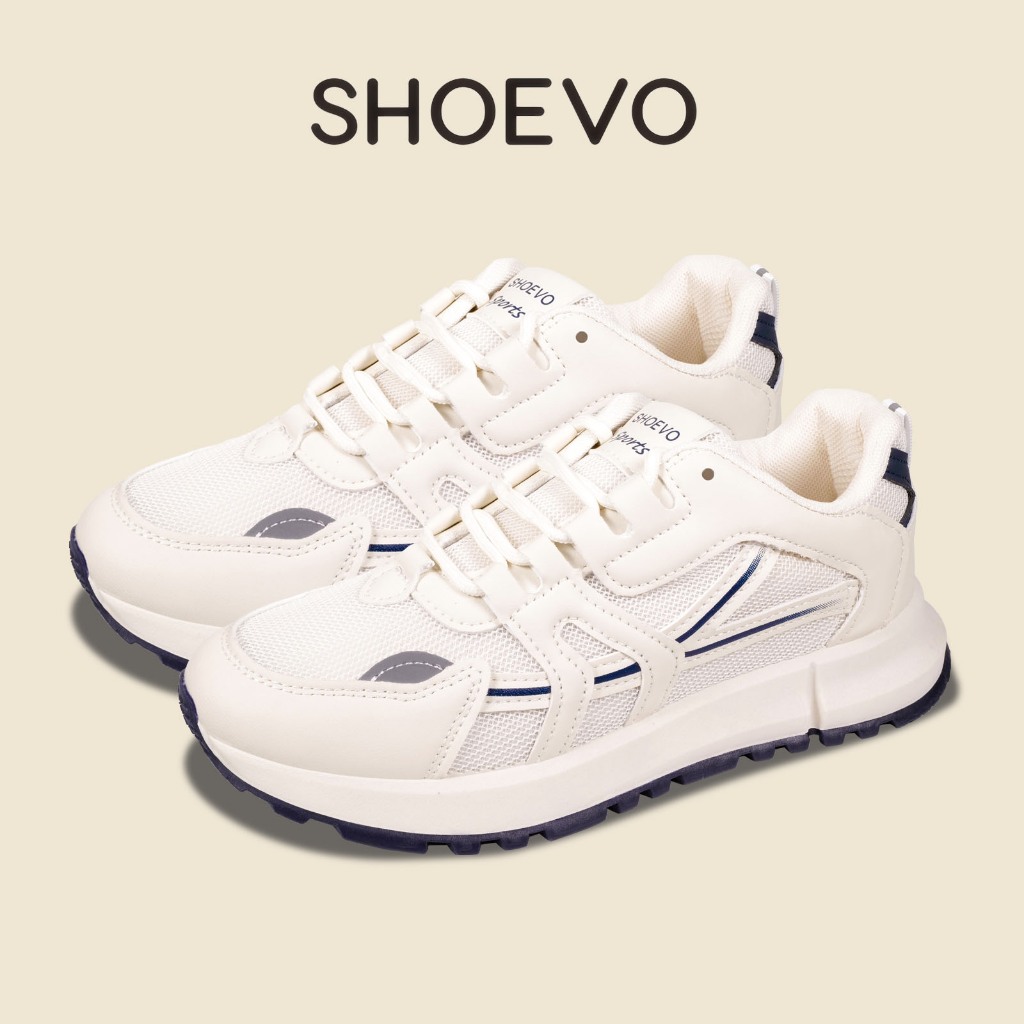 SHOEVO Sneakers Nyaman Chic untuk Wanita Sepatu Shoes Wanita Bernapas Bergaya Dalam ST076 - foto 1 dari 10
