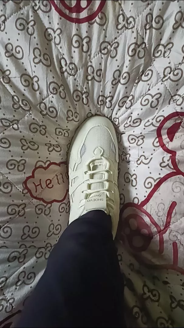 SHOEVO Sneakers Nyaman Chic untuk Wanita Sepatu Shoes Wanita Bernapas Bergaya Dalam ST076 - Buyer review photo