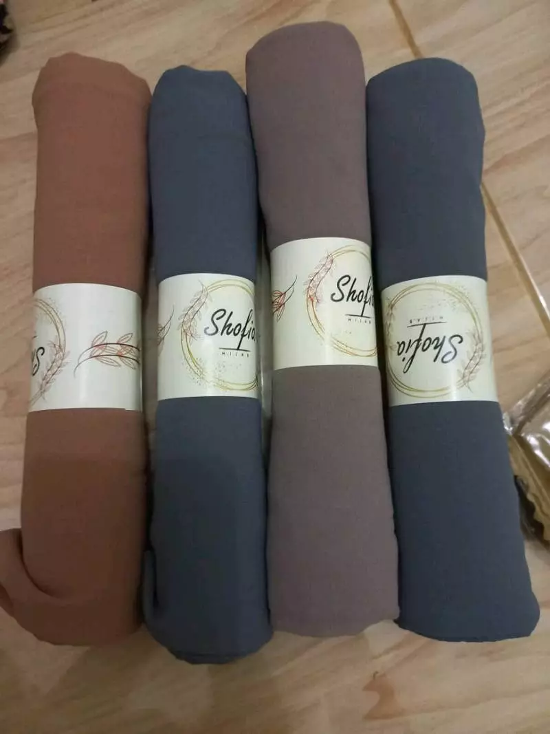 Shofia Hijab Pashmina Ceruty Babydoll Lembut - Foto ulasan pembeli