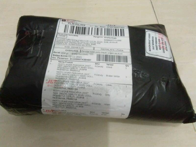 Shofia Hijab Pashmina Ceruty Babydoll Lembut - Foto ulasan pembeli