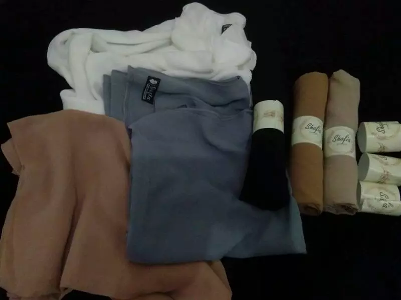 Shofia Hijab Pashmina Ceruty Babydoll Lembut - Foto ulasan pembeli