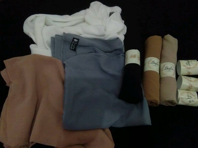 Shofia Hijab Pashmina Ceruty Babydoll Lembut - Foto ulasan pembeli