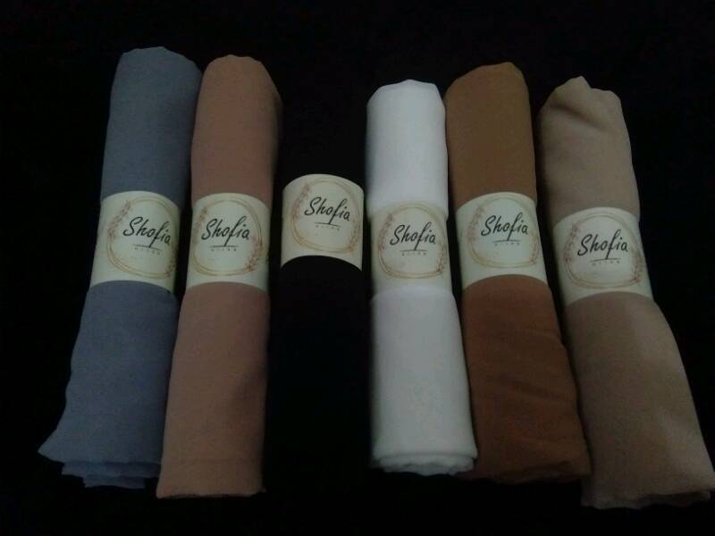 Shofia Hijab Pashmina Ceruty Babydoll Lembut - Foto ulasan pembeli