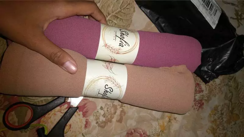 Shofia Hijab Pashmina Ceruty Babydoll Lembut - Foto ulasan pembeli