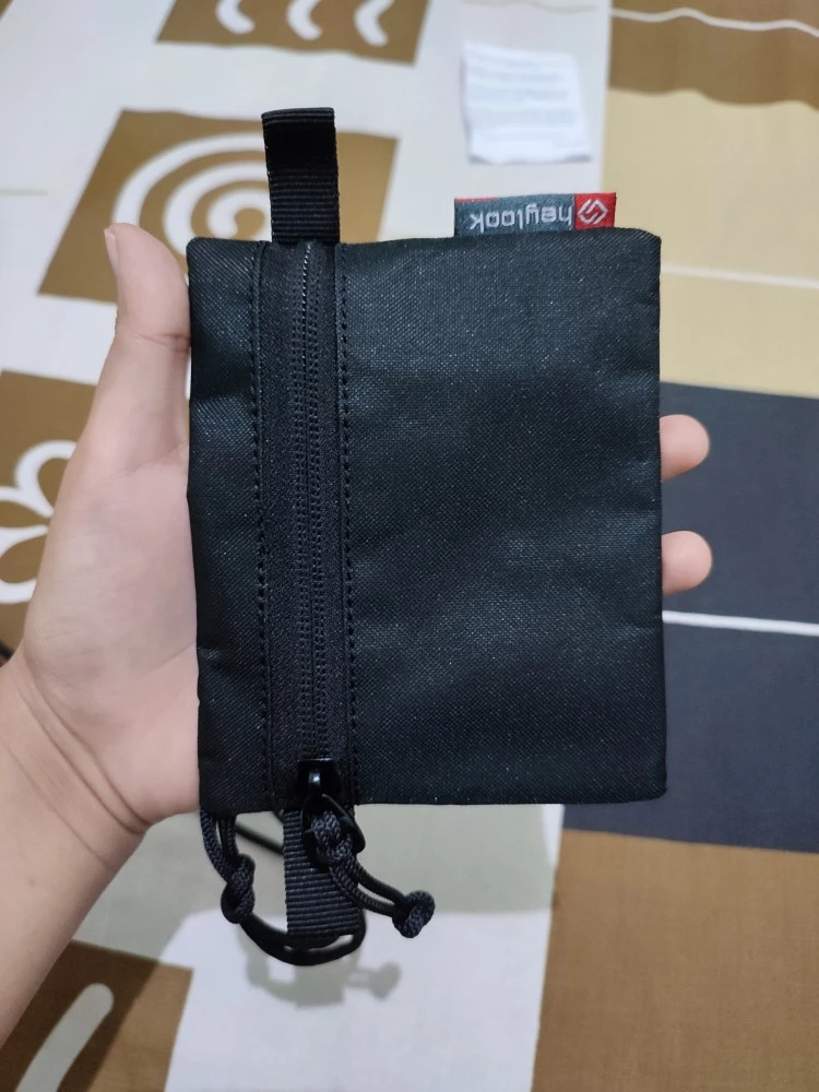 Sling Pouch KYOTO Pouch Mini Wallet Dompet Kartu Neckbag Dompet Coin Sling Bag Pouch Mini - Foto ulasan pembeli
