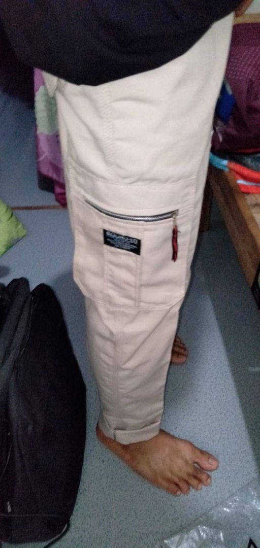 SQ SQUAD ID Celana Cargo Panjang Pria Cowo Kargo Pants Premium Original Pakaian Cowok Dewasa Fashion Katun NonStrecth Keren Terlaris Berkualitas Terbaru - Foto ulasan pembeli