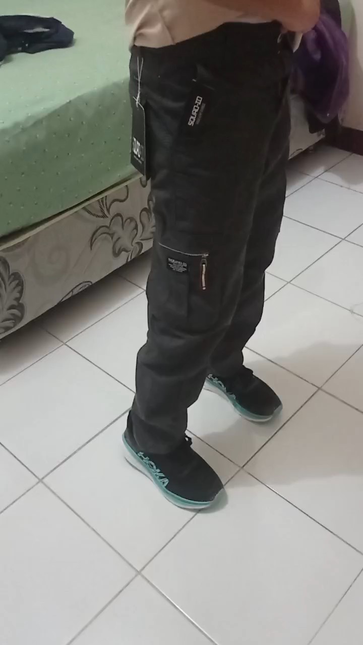 SQ SQUAD ID Celana Cargo Panjang Pria Cowo Kargo Pants Premium Original Pakaian Cowok Dewasa Fashion Katun NonStrecth Keren Terlaris Berkualitas Terbaru - Foto ulasan pembeli