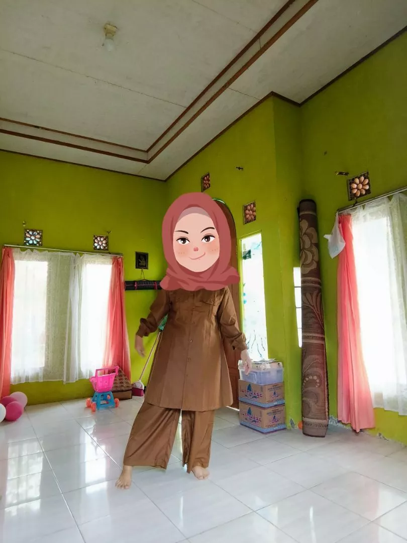 Stelan Celana Kerja Wanita Toyobo Premium Adem - Foto ulasan pembeli