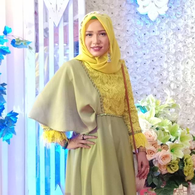 Stelan Pemda Wanita Hamil Coklat Sanghai - Foto ulasan pembeli