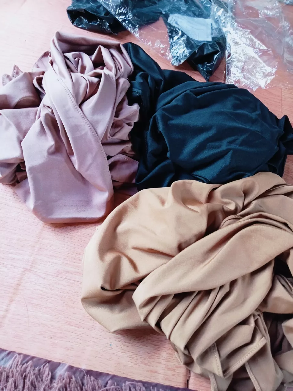 Syamsiar Hijab - Jilbab Pashmina Instan Jersey Premium Inner Tutup Leher Wanita Kerudung Pasmina Panjang Nutup Leher Jilbab Jersey Langsung Pakai Praktis Lembut Nyaman Daily Kekinian - Foto ulasan pembeli