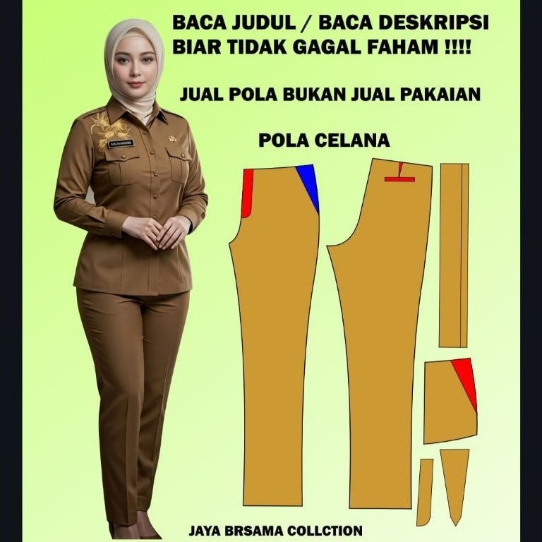 pola seragam PNS wanita - foto 4 dari 10