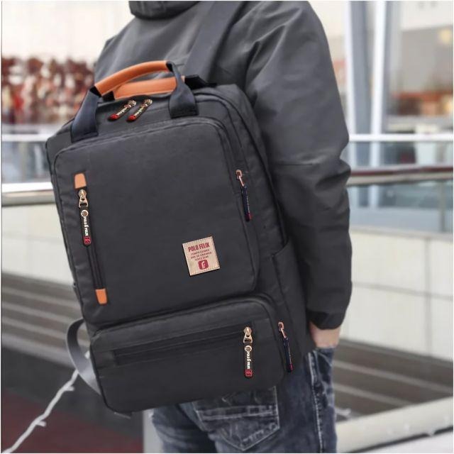 POLO FELIX - Tas Ransel Unisex Kapasitas Besar Slot Laptop 15inch - foto 9 dari 10, chi.khn7