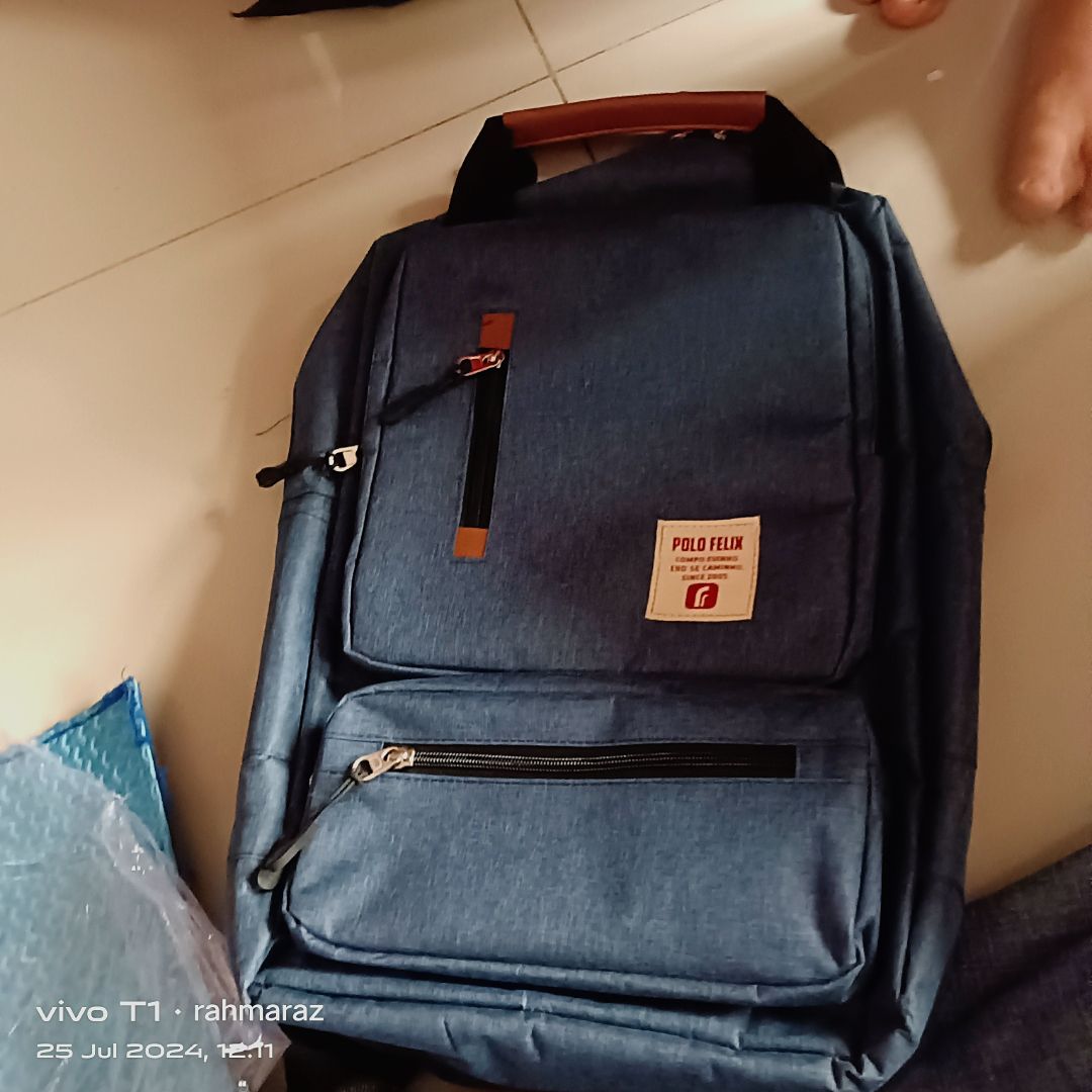 Foto ulasan pembeli ramandhiraz, varian Navy