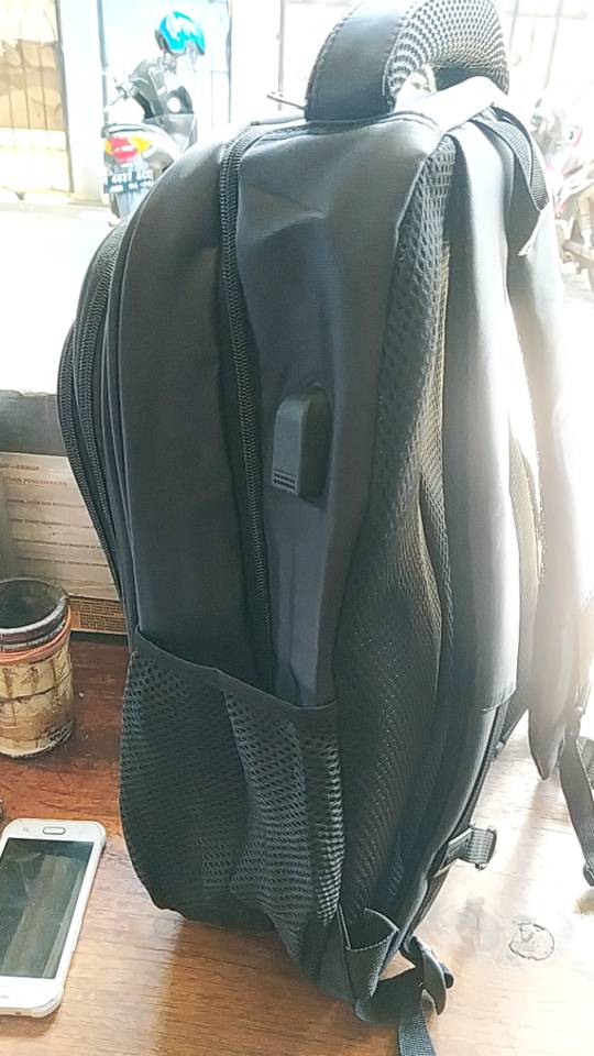Polo Hiero Tas Ransel Laptop Polo Hiero 71003 (Free Rain Cover+USB Extension) - foto 4 dari 10, mis_mu16