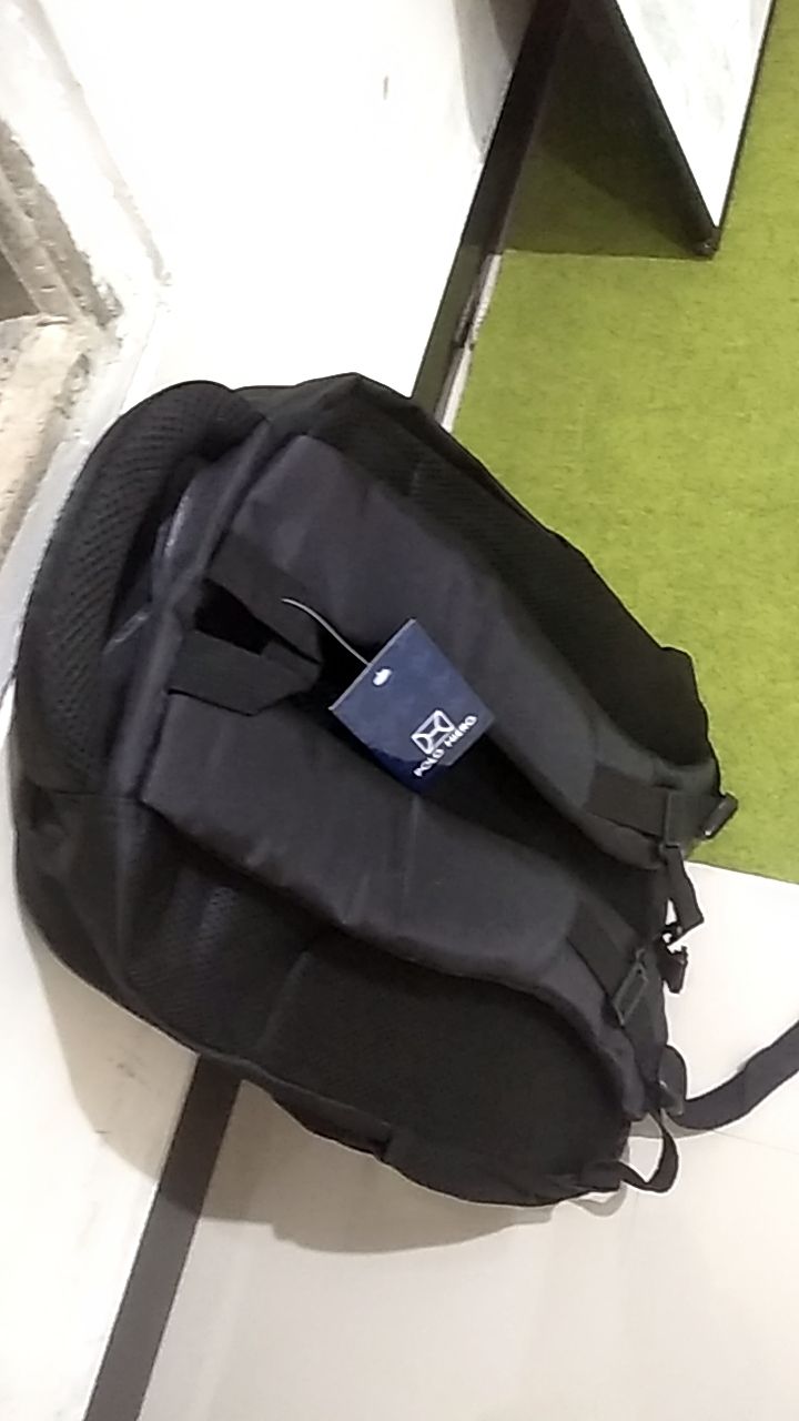 Polo Hiero Tas Ransel Laptop Polo Hiero 71003 (Free Rain Cover+USB Extension) - Foto ulasan pembeli