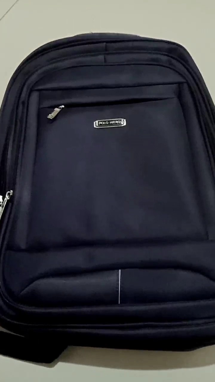 Polo Hiero Tas Ransel Laptop Polo Hiero 71003 (Free Rain Cover+USB Extension) - Foto ulasan pembeli