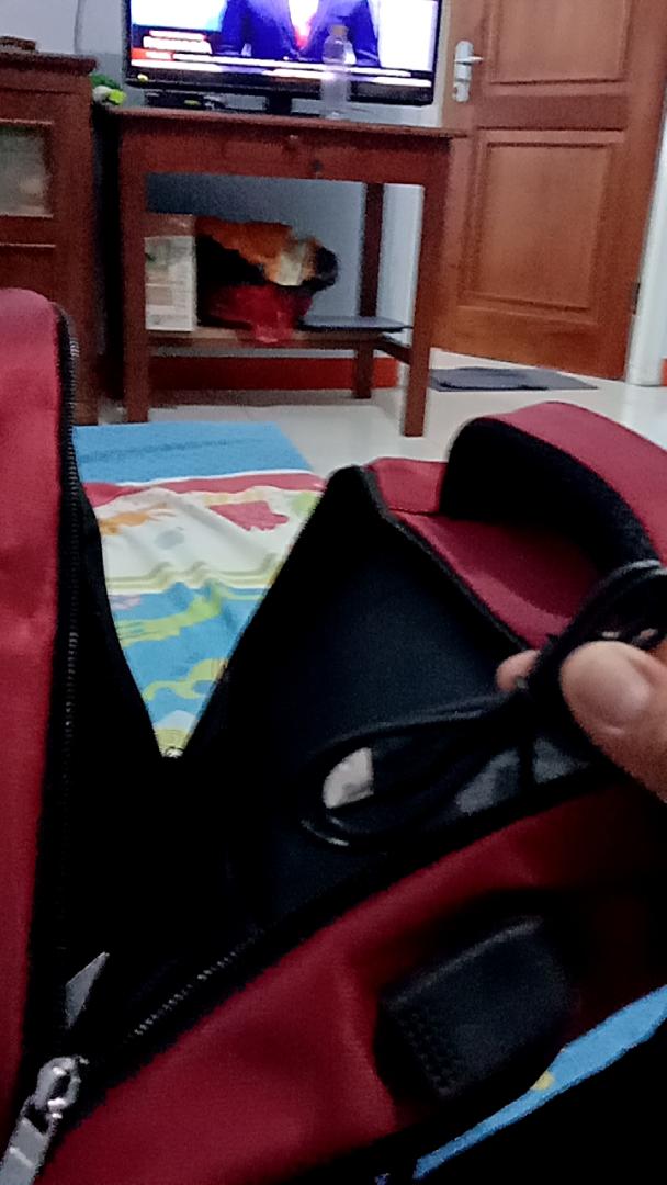 Polo Hiero Tas Ransel Laptop Polo Hiero 71003 (Free Rain Cover+USB Extension) - Foto ulasan pembeli