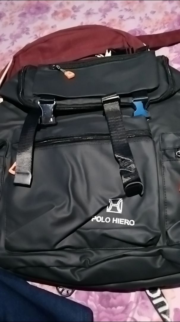 POLO HIERO Tas Ransel Polo Hiero 5611 Tas Backpack Serut Pria - foto 2 dari 10, yogarachmanmaulana77