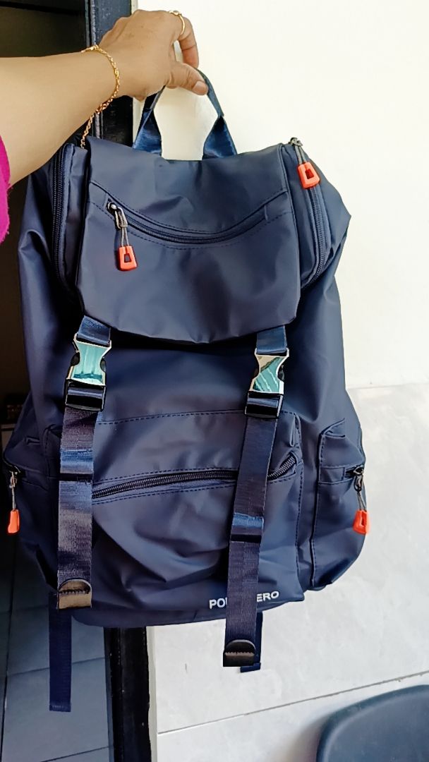 POLO HIERO Tas Ransel Polo Hiero 5611 Tas Backpack Serut Pria - foto 5 dari 10, yogarachmanmaulana77