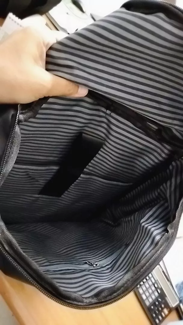 POLO HIERO Tas Ransel Polo Hiero 5611 Tas Backpack Serut Pria - Foto ulasan pembeli