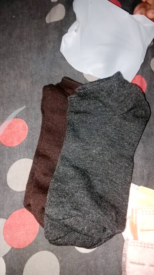 Paket 3 Pasang Kaos Kaki Pendek Unisex Lembut - Foto ulasan pembeli