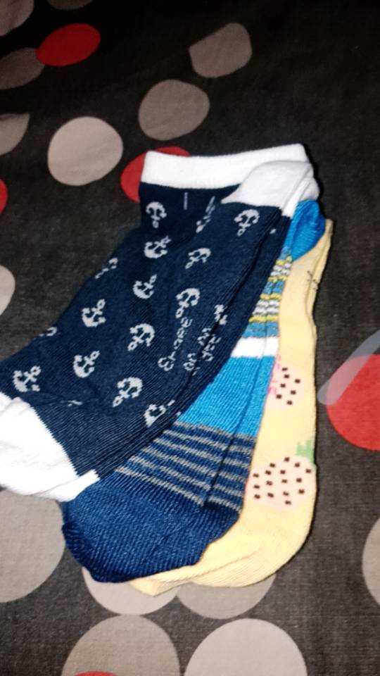 Paket 3 Pasang Kaos Kaki Pendek Unisex Lembut - Foto ulasan pembeli