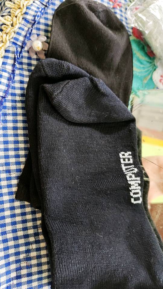Paket 3 Pasang Kaos Kaki Pendek Unisex Lembut - Foto ulasan pembeli