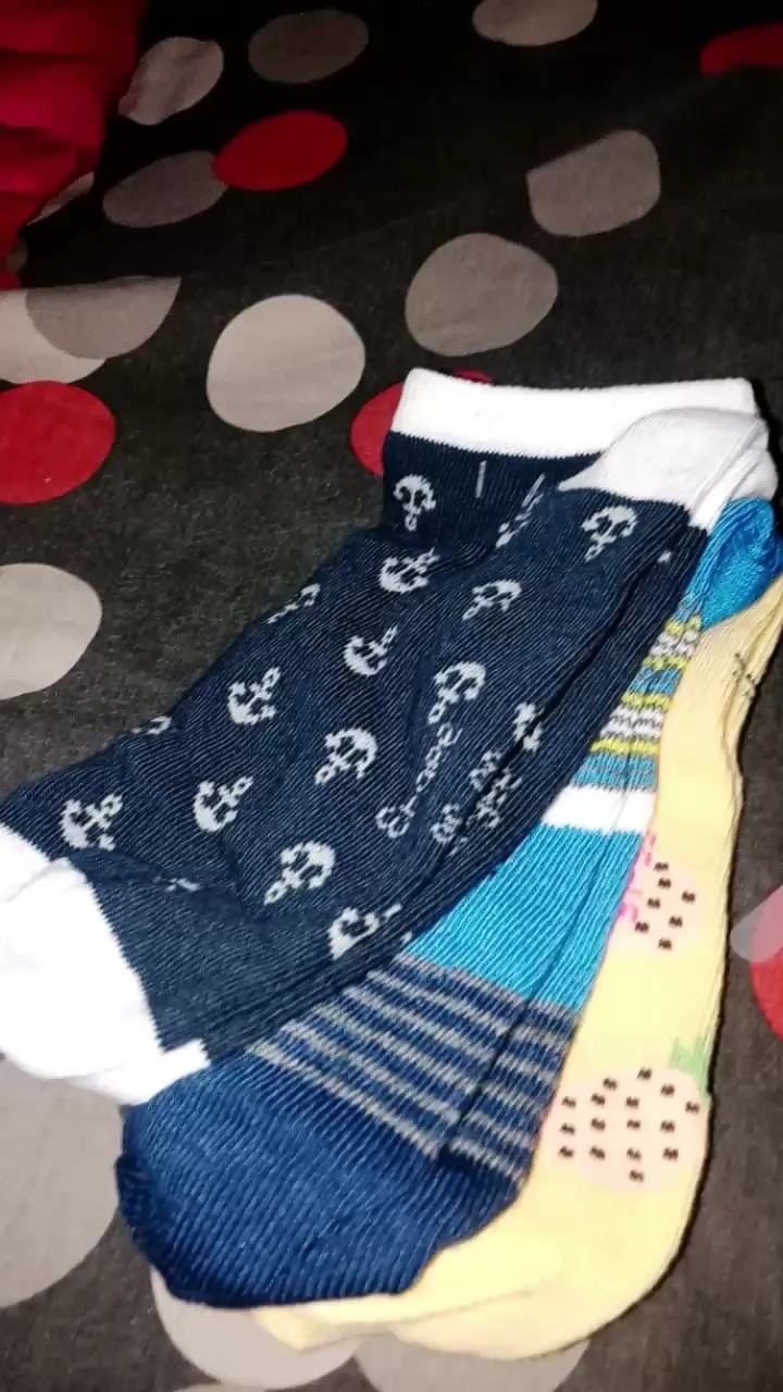 Paket 3 Pasang Kaos Kaki Pendek Unisex Lembut - Foto ulasan pembeli