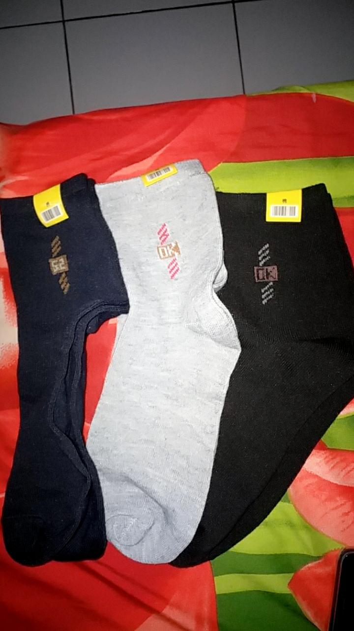 Paket 3 Pasang Kaos Kaki Pria Murah Nyaman - foto 5 dari 10, pendik53