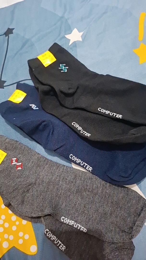 Paket 3 Pasang Kaos Kaki Pria Pendek Nyaman - foto 10 dari 10, widya.yulian