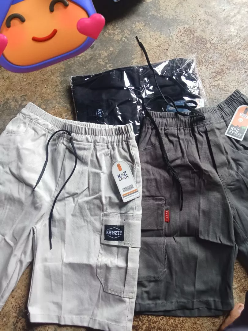 Paket Hemat 3/100 Celana Cargo Anak Laki-Laki 1-12 Tahun Nyaman Fleksibel 3 Warna - Foto ulasan pembeli