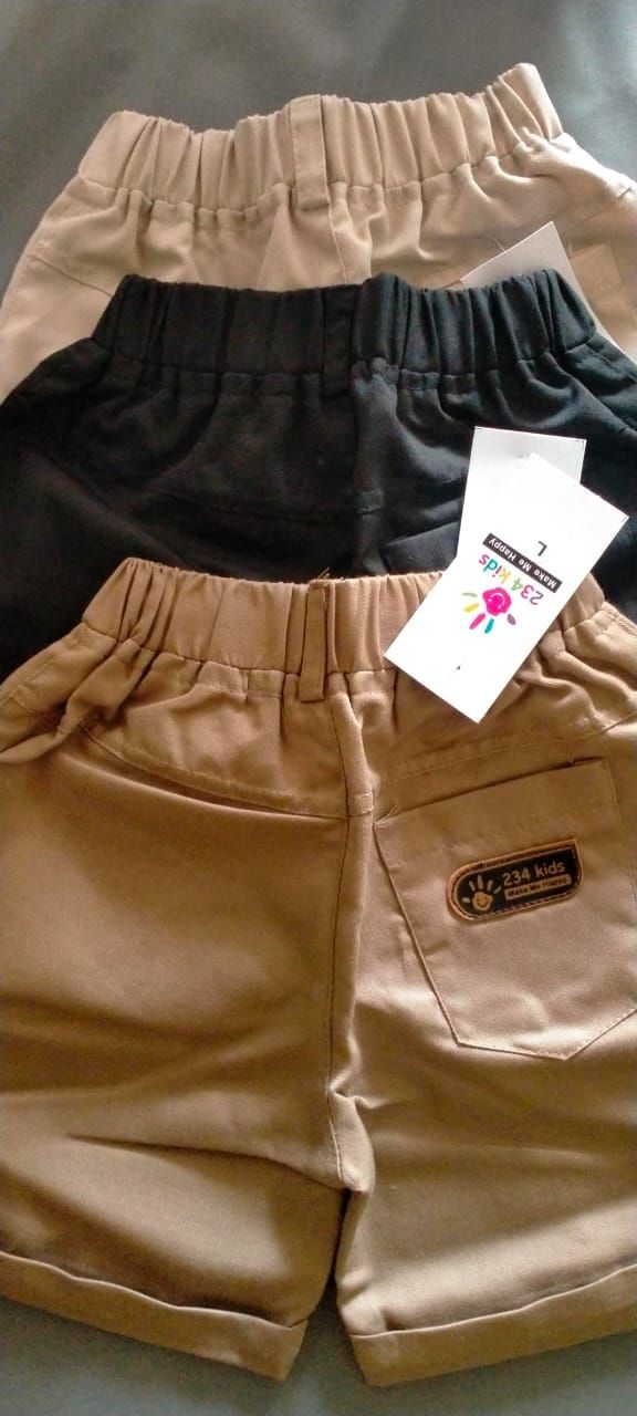 PAKET HEMAT 3 PCS CELANA PENDEK CHINO ANAK 1-5 TAHUN - foto 7 dari 10, nesaapriliasuhendra