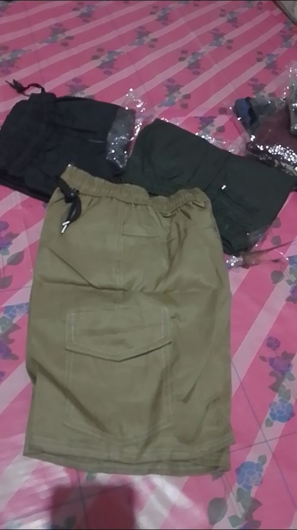 PAKET ( HEMAT ) CARGO PENDEK ( 90 RIBU DAPAT 4 CELANA) BORDIR - foto 3 dari 10, tiramisyou