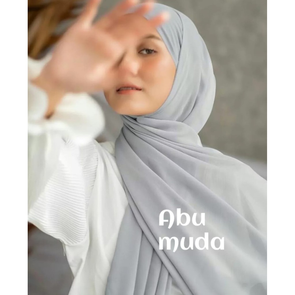 PASHMINA CERUTY BABY DOLL PREMIUM IMPORT 180X75 - foto 1 dari 10