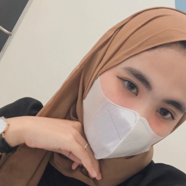 Pashmina Ceruty Babydoll Polos Adem Nyaman - Foto ulasan pembeli