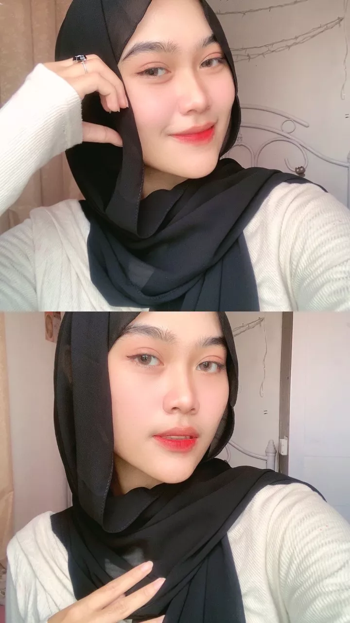 Pashmina Ceruty Babydoll Polos Adem Nyaman - Foto ulasan pembeli