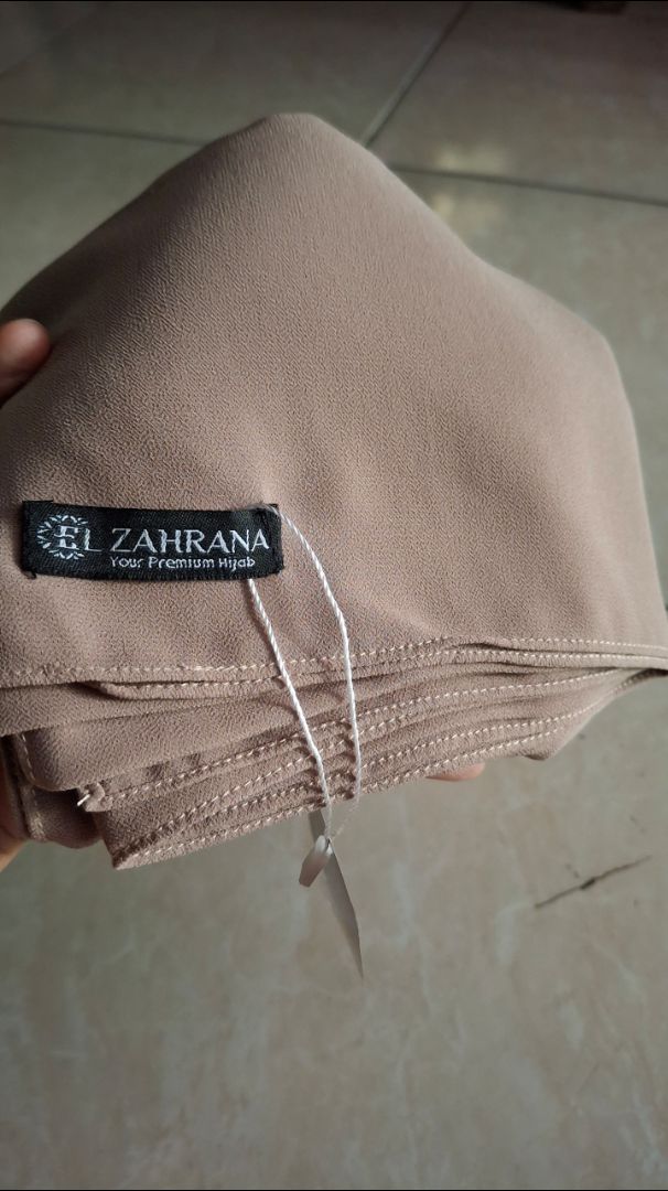 Pashmina Ceruty Babydoll Premium El Zahrana - foto 8 dari 10, devy_liu
