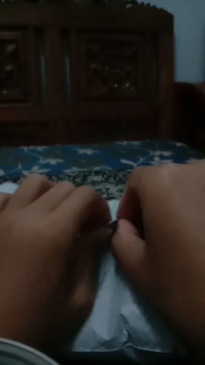 Pashmina Ceruty Babydoll Premium El Zahrana - Foto ulasan pembeli
