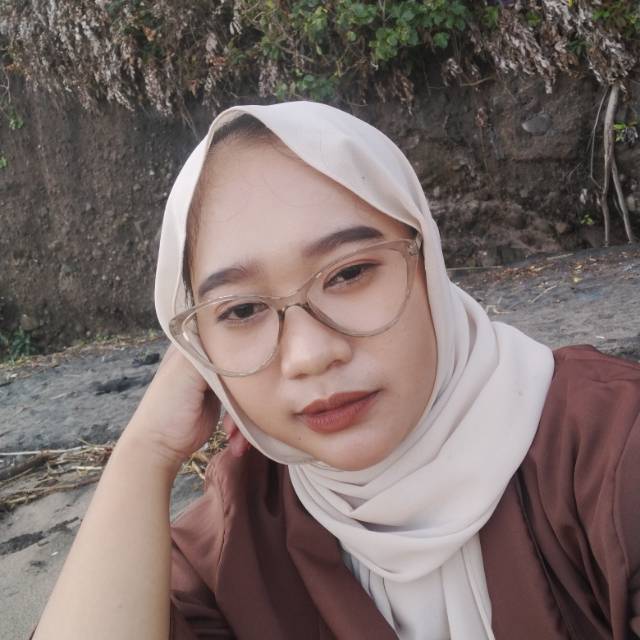 Pashmina Ceruty Premium Ombre Shawl Hijab Aretha - Foto ulasan pembeli