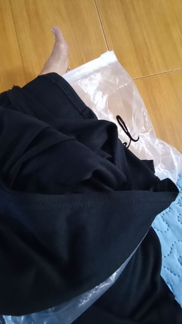 Pashmina kaos RAYON TENCEL premium FREE POUCH - Foto ulasan pembeli