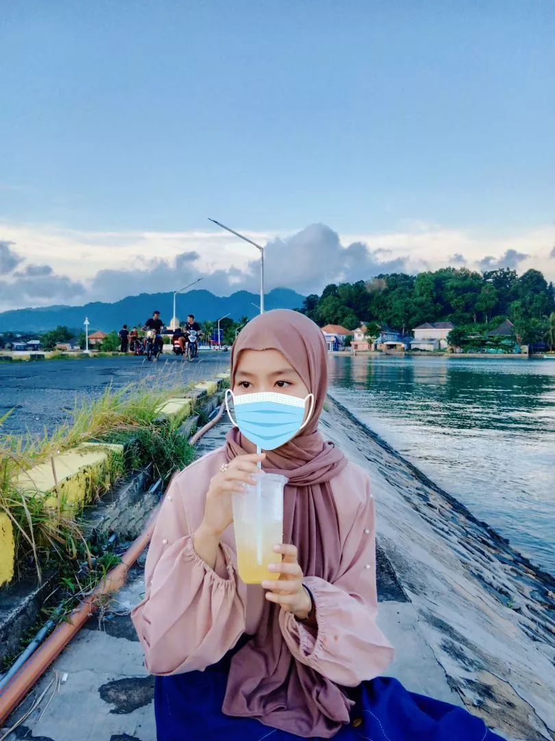 Pashmina kaos rayon || Pashmina Turki shawl 180cmx75cm - Foto ulasan pembeli