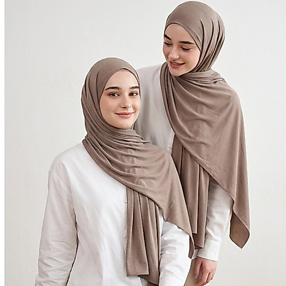 Pashmina Kaos Rayon/Pashmina Kaos Rayon Premium - foto 10 dari 10, rindiyani133