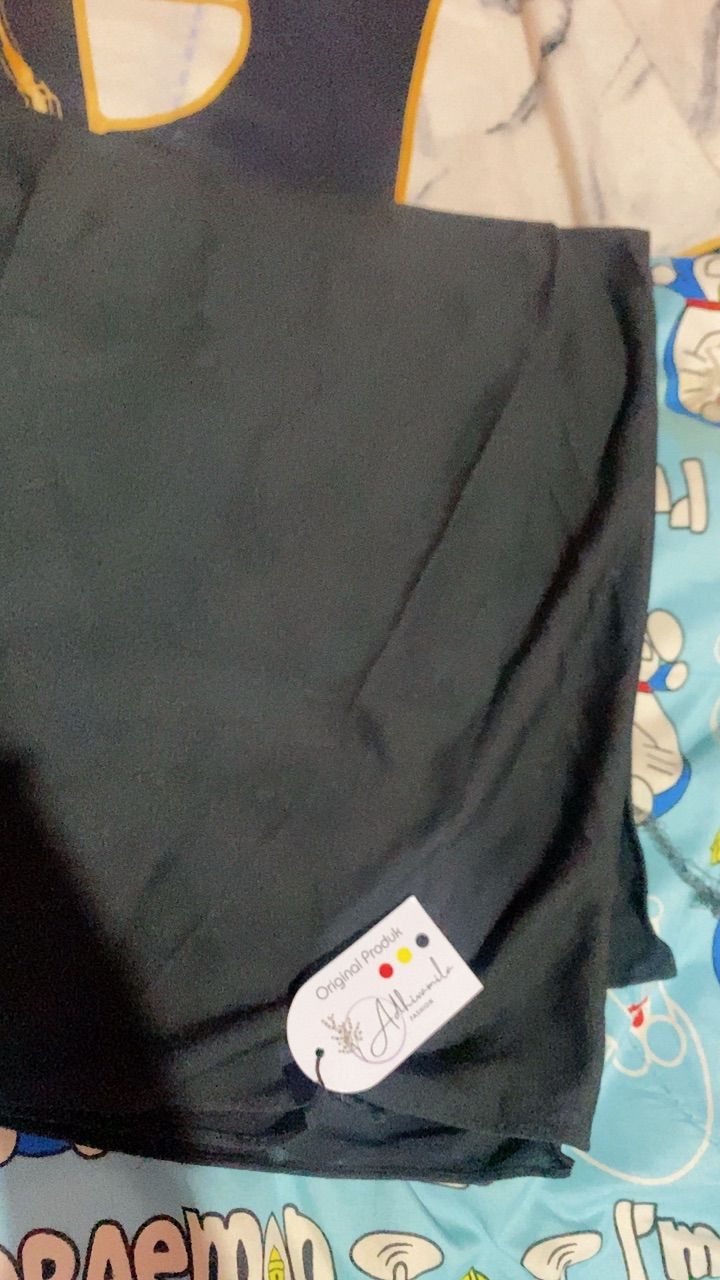Pashmina Kaos Rayon Premium Adem Stretch 180x75 - Foto ulasan pembeli