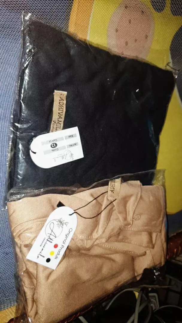 Pashmina Kaos Rayon Premium Adem Stretch 180x75 - Foto ulasan pembeli
