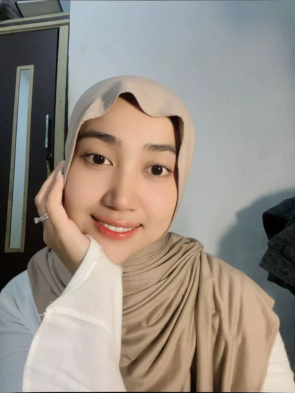 Pashmina Kaos Rayon Premium Flowy Stretch Promo - Foto ulasan pembeli