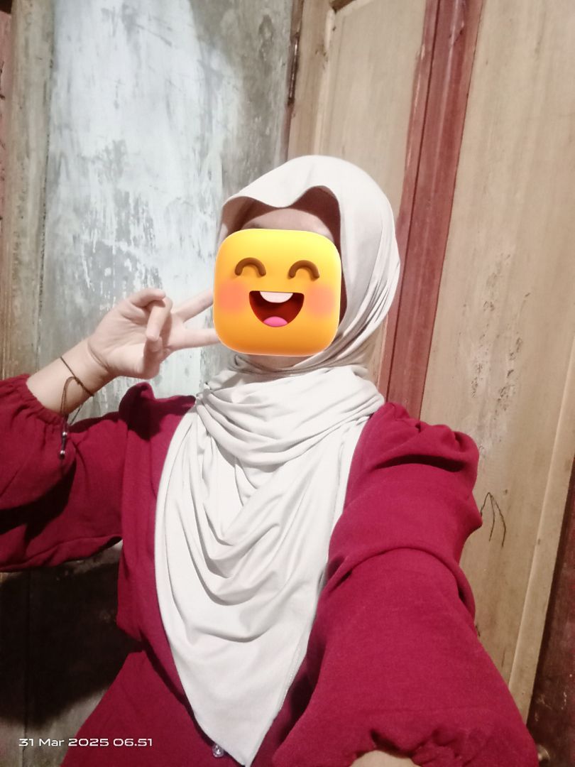 Pashmina Kaos Rayon Premium Flowy Stretch Promo - Foto ulasan pembeli